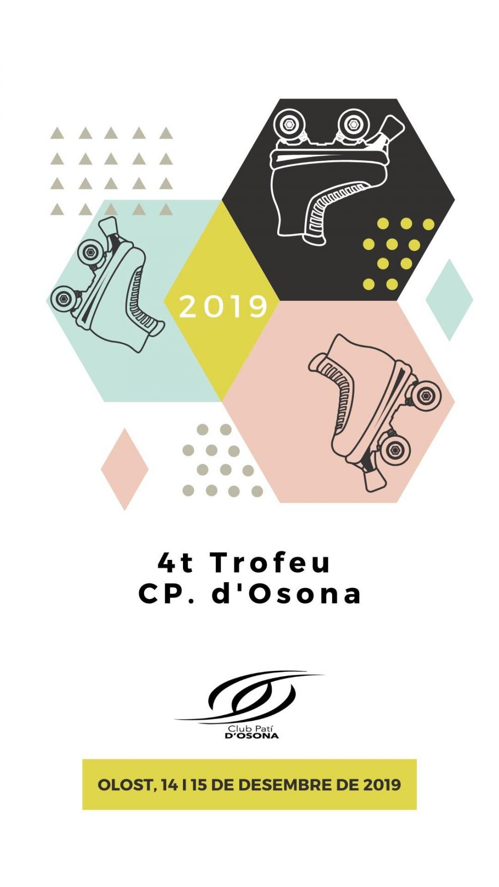 El Pavelló d'Olost acollirà el 4t Trofeu de patinatge del C.P. d'Osona